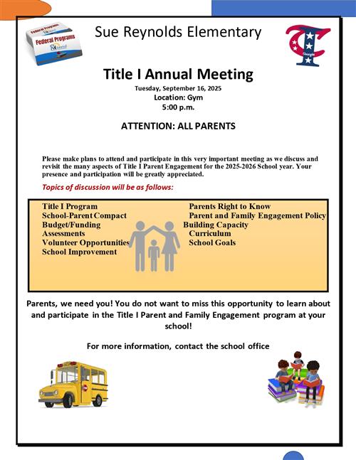 Title 1 Annual Meeting